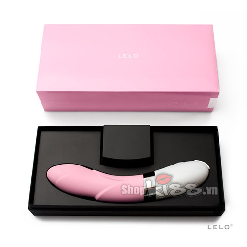 Máy mát xa điểm G Lelo Iris silicon ABS cao cấp 6 chế độ rung pin sạc tiện lợi