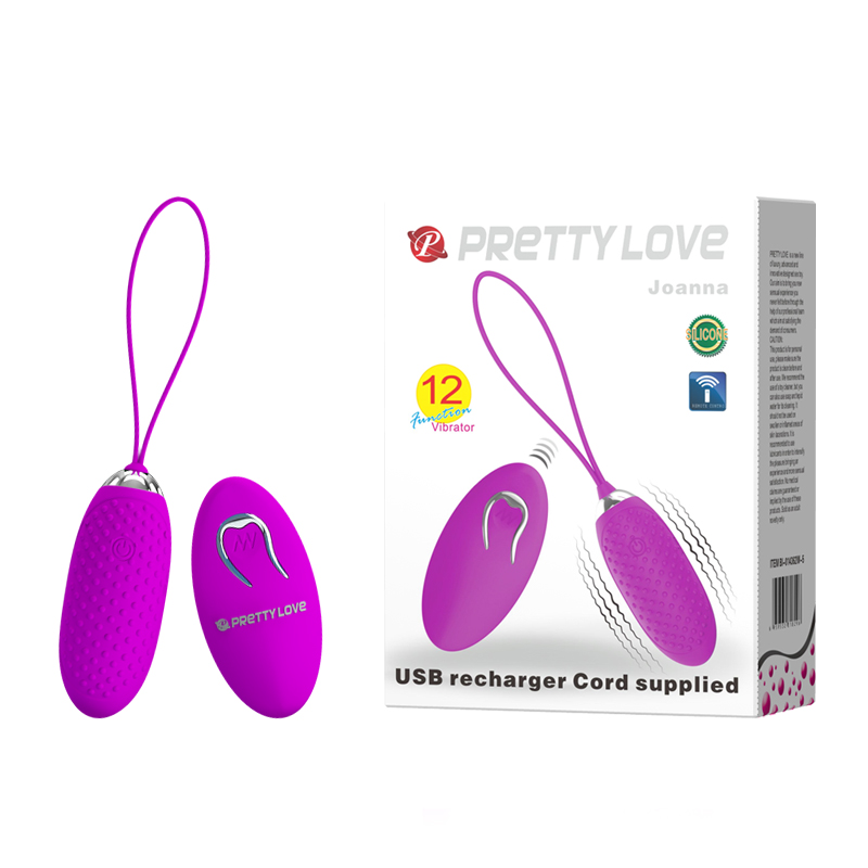 Trứng rung Pretty Love Joanna điều khiển từ xa gai siêu kích thích