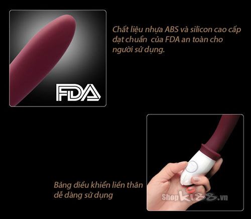  Đại lý Máy mát xa điểm G cao cấp Lelo Billy hàng xách tay