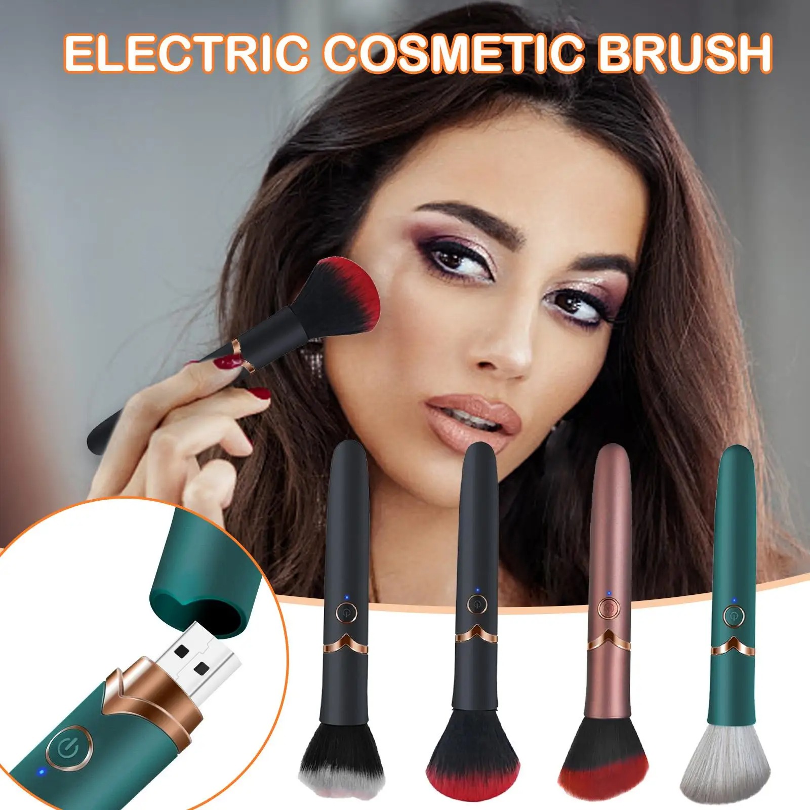 Trứng Rung Cọ Trang Điểm 10 Chế Độ Rung Kích Thích Mạnh Mẽ