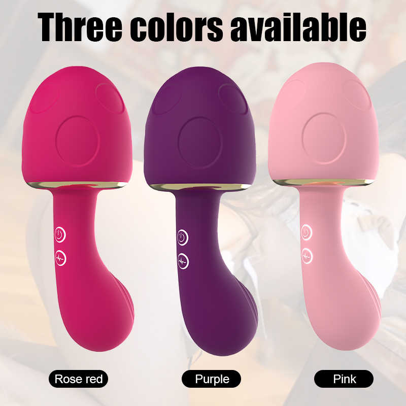 Trứng Rung Mushroom Vibrator Hút Âm Đạo 10 Chế Độ Siêu Phê