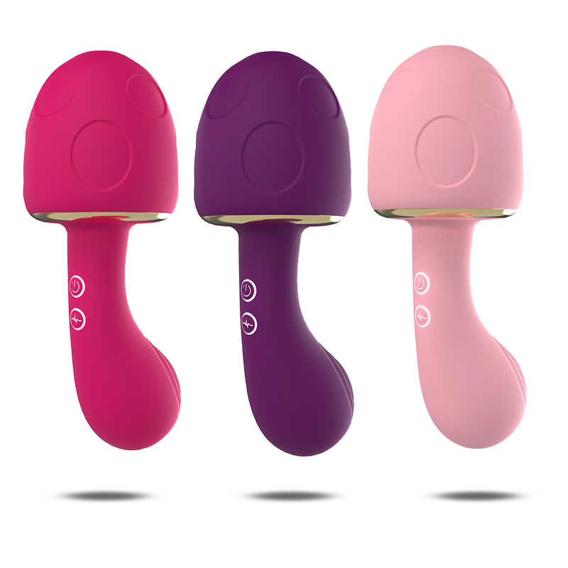 Trứng Rung Mushroom Vibrator Hút Âm Đạo 10 Chế Độ Siêu Phê