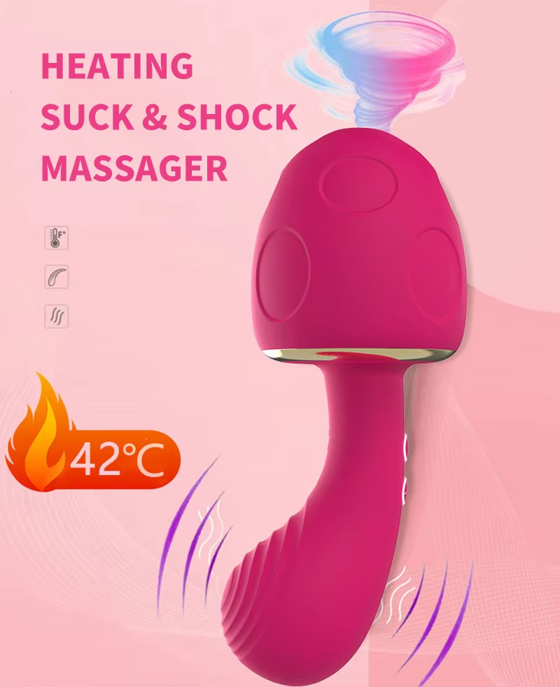 Trứng Rung Mushroom Vibrator Hút Âm Đạo 10 Chế Độ Siêu Phê