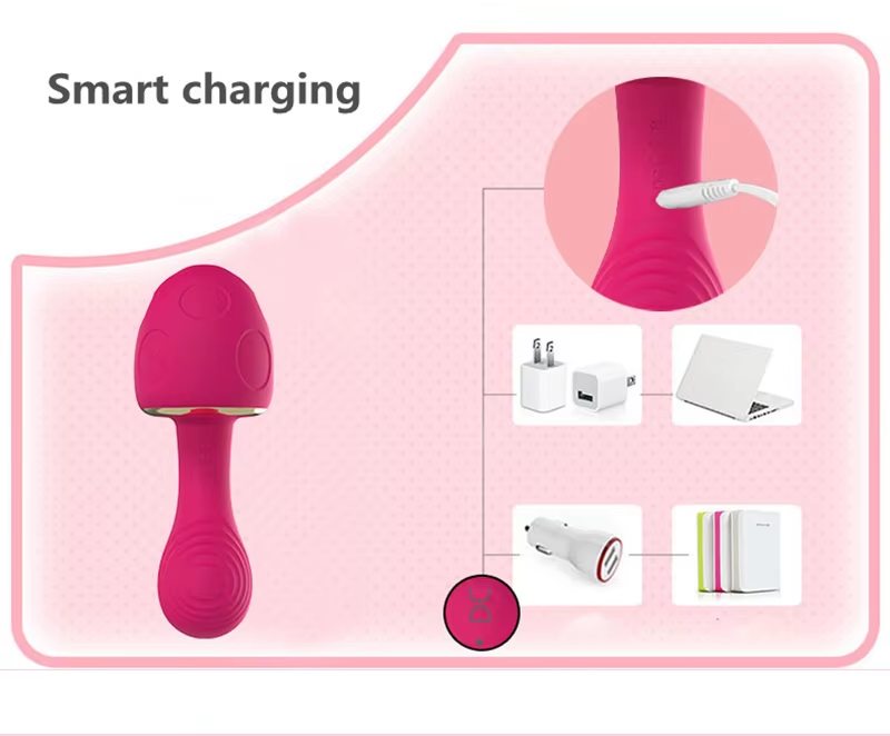 Trứng Rung Mushroom Vibrator Hút Âm Đạo 10 Chế Độ Siêu Phê