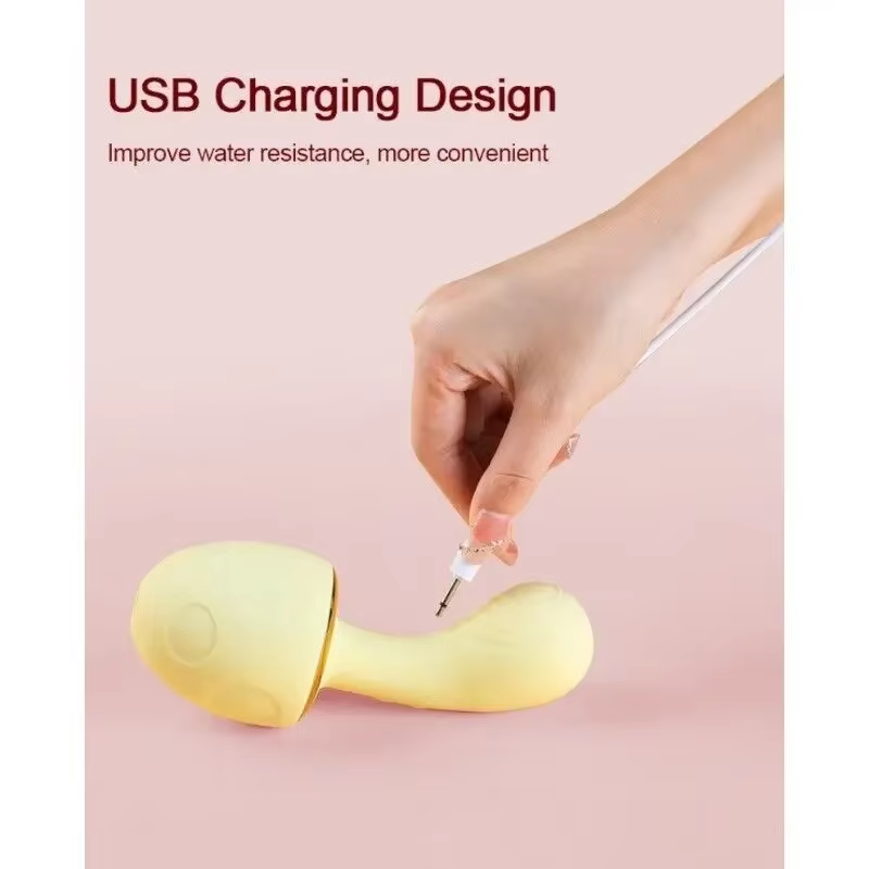 Trứng Rung Mushroom Vibrator Hút Âm Đạo 10 Chế Độ Siêu Phê