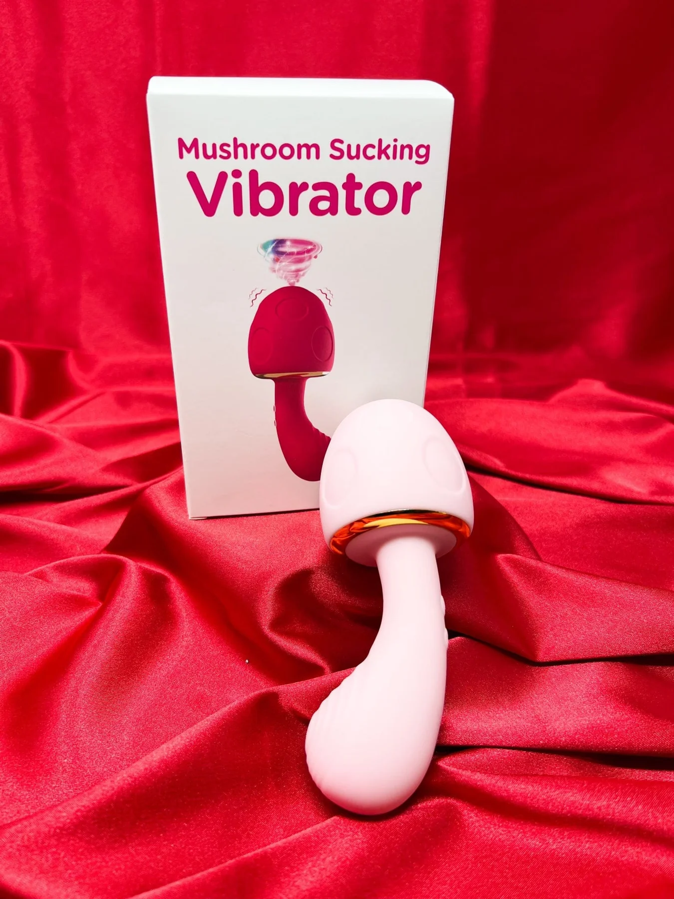 Trứng Rung Mushroom Vibrator Hút Âm Đạo 10 Chế Độ Siêu Phê