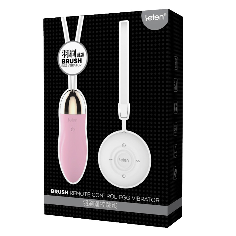 Trứng Rung Leten Brush Cao Cấp Massage Điều Khiển Từ Xa Không Dây Sạc USB
