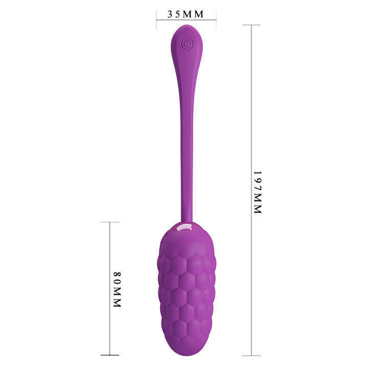 Trứng rung không dây Pretty Love Marina silicon mềm 12 chế độ rung siêu mềm