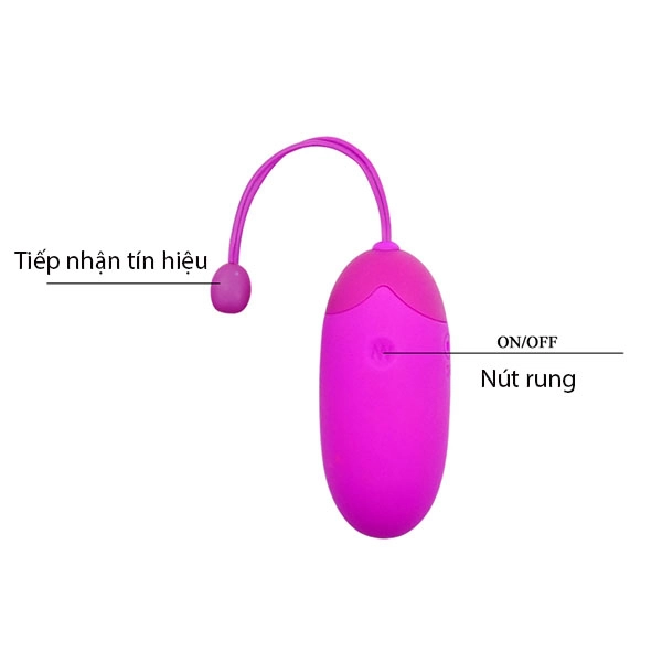 Trứng Rung Mini Pretty Love Abner Bluetooth Kích Thích Mạnh Mẽ