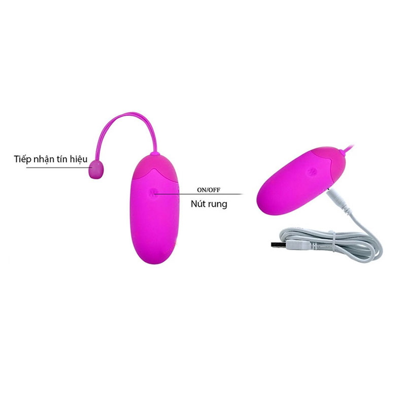 Trứng rung không dây Pretty Love Abner Bluetooth điều khiển