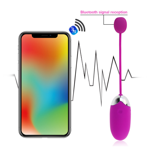 Trứng rung không dây Pretty Love Abner Bluetooth điều khiển