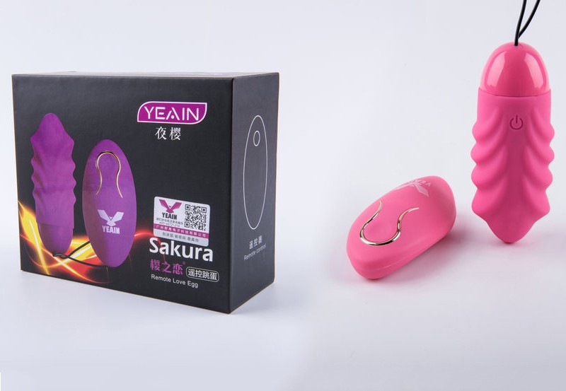 Trứng rung điều khiển từ xa Yeain Sakura 10 chế độ massage nữ