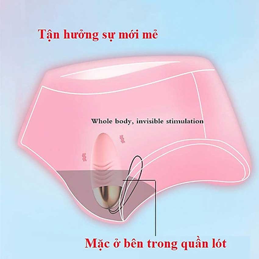 Trứng rung không dây điều khiển xa cao cấp