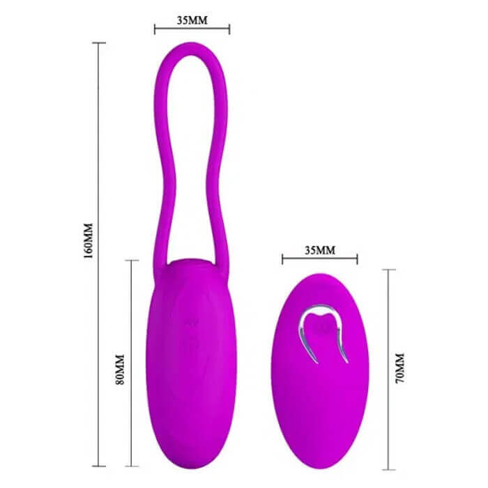 Trứng Rung Elroy Pretty Love Baile Remote Từ Xa Siêu Mượt