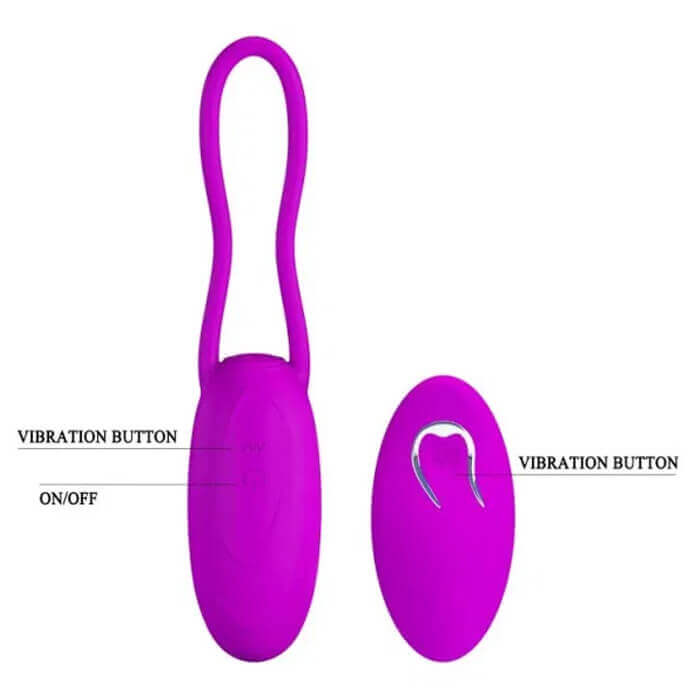 Trứng Rung Elroy Pretty Love Baile Remote Từ Xa Siêu Mượt