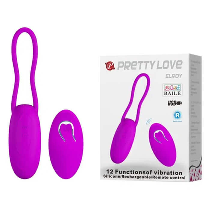 Trứng Rung Không Dây Điều Khiển Từ Xa Elroy Pretty Love Baile
