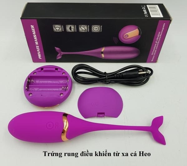 Trứng rung cá heo không dây 10 chế độ kích thích Trứng rung cá heo không dây 10 chế độ kích thích