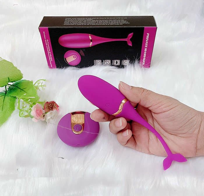 Trứng rung cá heo không dây 10 chế độ kích thích Trứng rung cá heo không dây 10 chế độ kích thích
