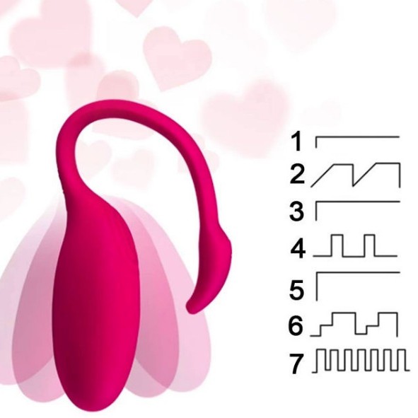 Trứng rung Magic Motion Flamingo Bluetooth kích thích đôi cực đã