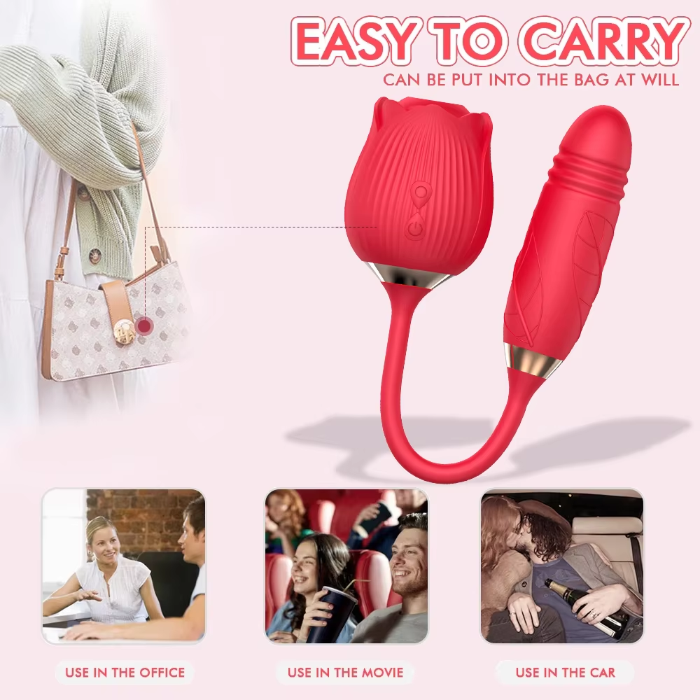 Trứng rung hoa hồng 10 chế độ mút cực sướng Trứng rung hoa hồng 10 chế độ mút cực sướng
