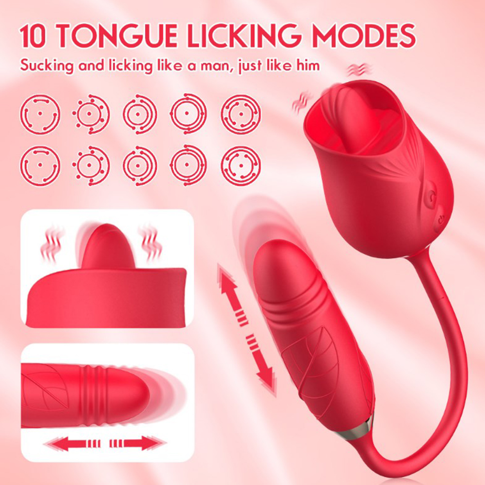 Trứng rung hoa hồng 10 chế độ mút cực sướng Trứng rung hoa hồng 10 chế độ mút cực sướng