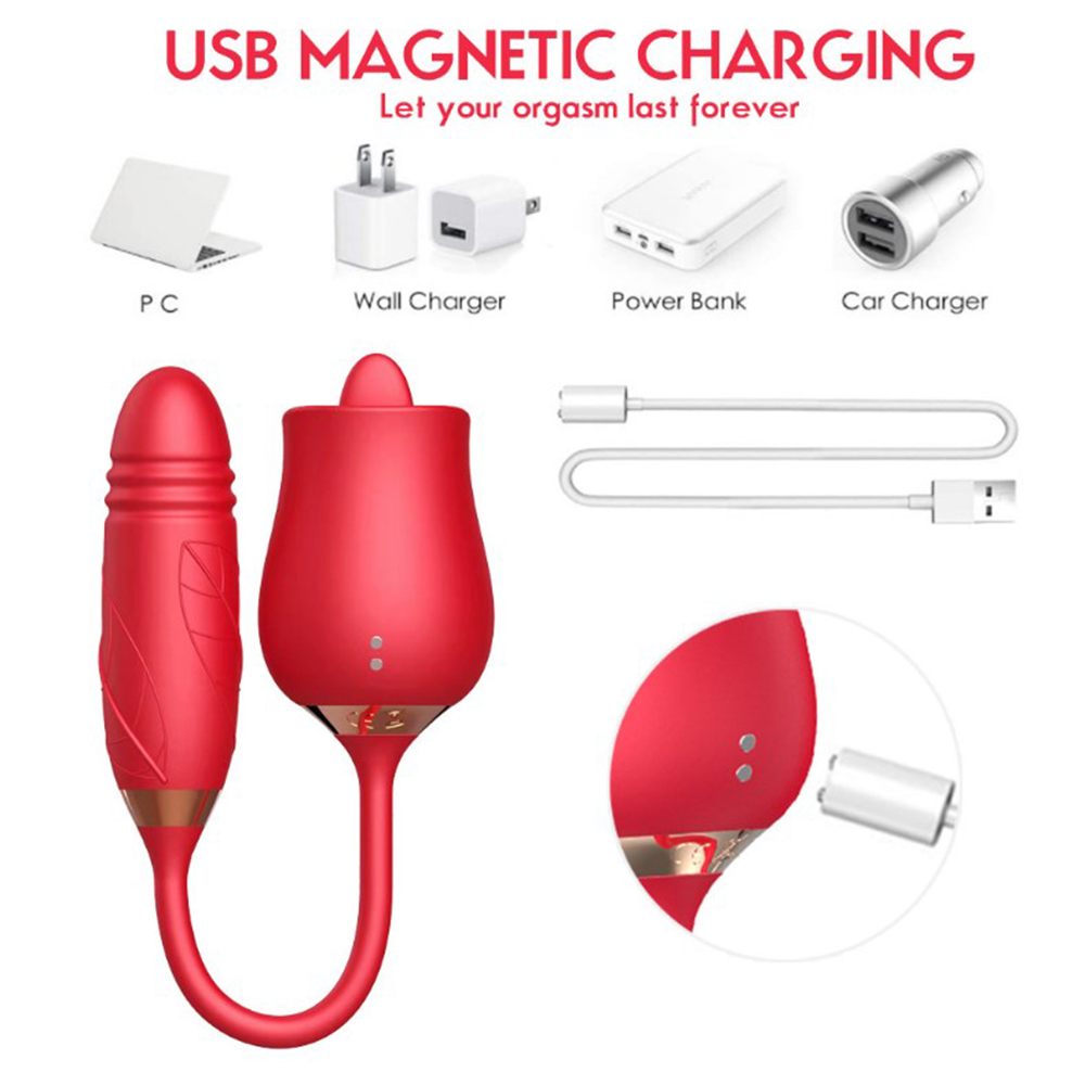Trứng rung hoa hồng 10 chế độ mút cực sướng Trứng rung hoa hồng 10 chế độ mút cực sướng