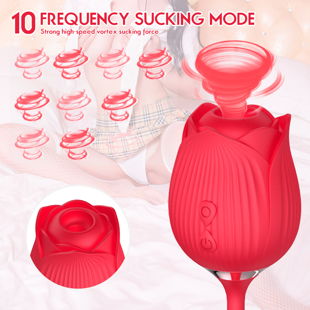 Trứng rung hoa hồng 10 chế độ mút cực sướng Trứng rung hoa hồng 10 chế độ mút cực sướng