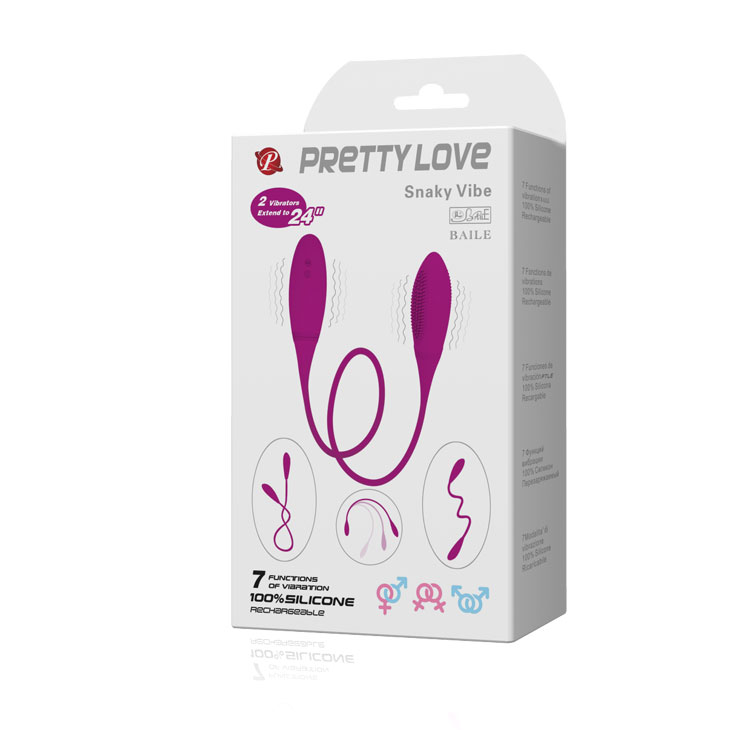 Trứng rung 2 đầu Pretty Love Snaky Vibe 12 chế độ rung
