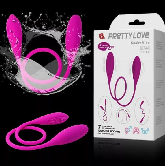 Trứng Rung Pretty Love Snaky Vibe 2 Đầu Kích Thích Cực Mạnh