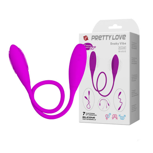 Trứng rung 2 đầu Pretty Love Snaky Vibe 12 chế độ rung