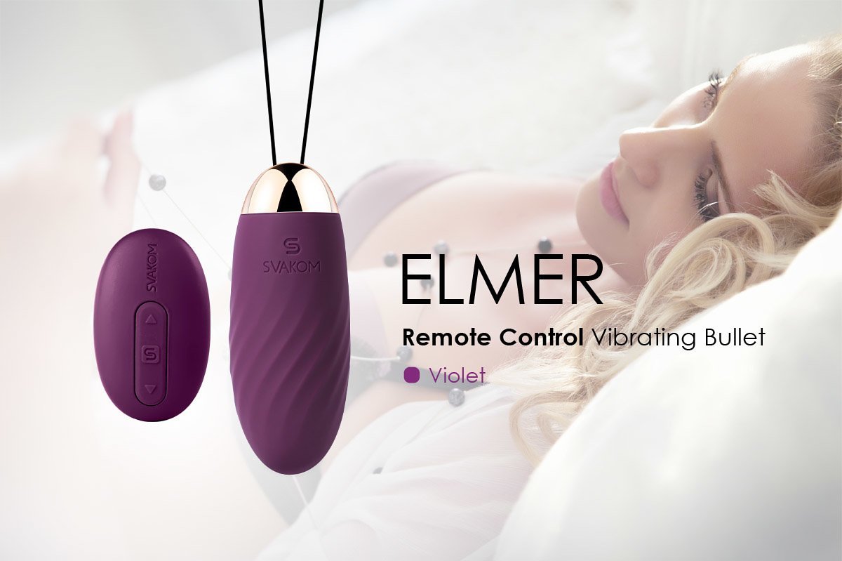 Trứng Rung Svakom Elmer Cao Cấp Điều Khiển Từ Xa Sang Trọng