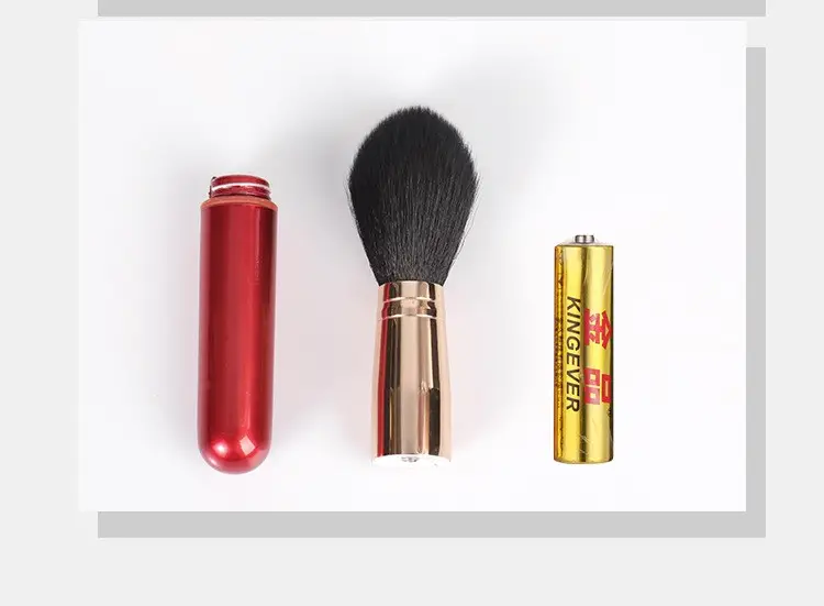 Que rung mini cọ trang điểm siêu nhỏ gọn đỉnh cao rung mạnh