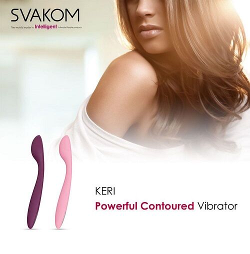 Svakom Keri G-Spot Clitoral Stimulator Premium Silicone