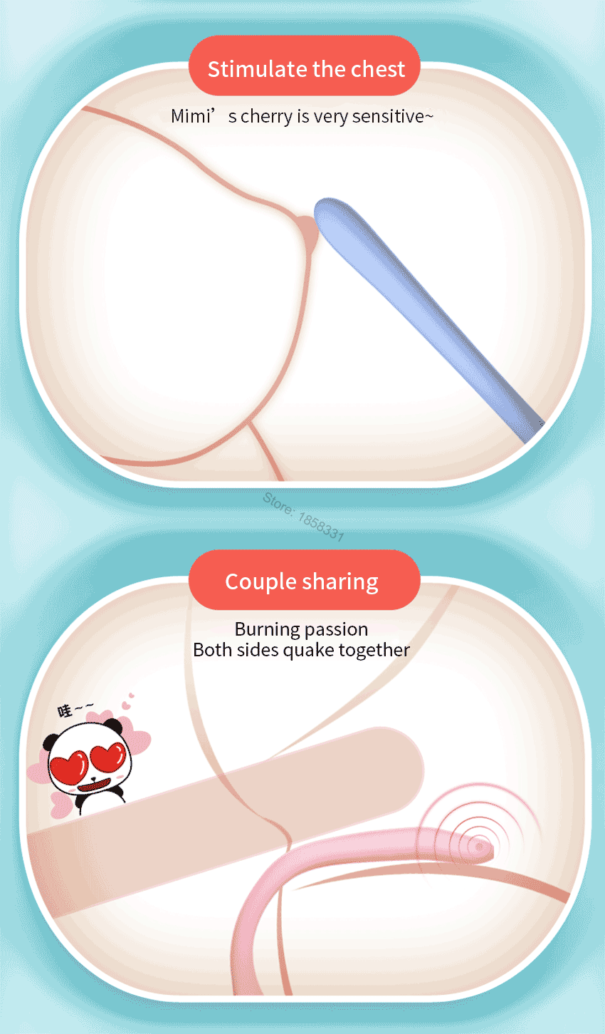 Que rung AiLighter cao cấp kích thích đa điểm