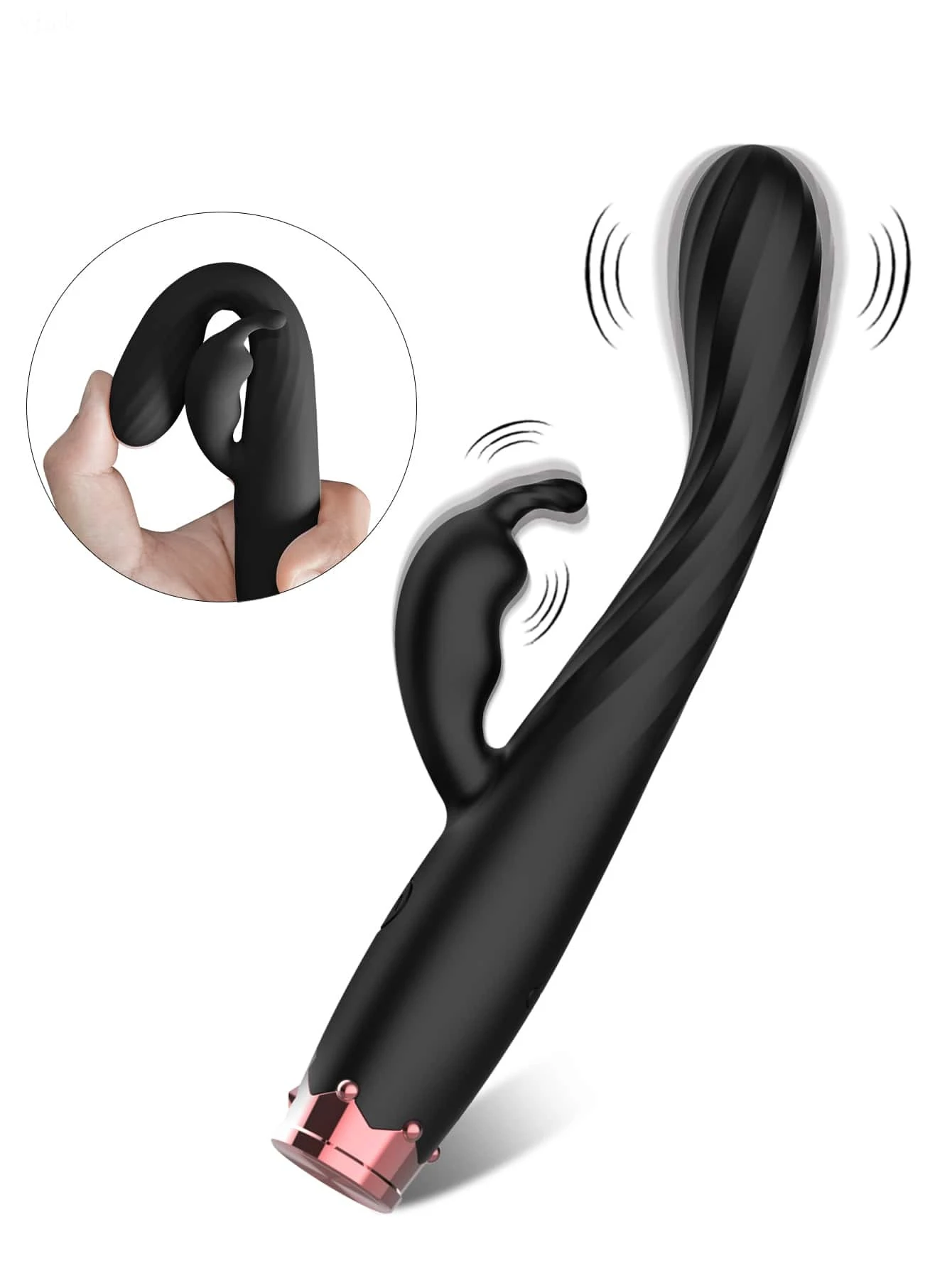 Ngón Tay Móc Cua 10 Chế Độ Rung Đa Năng Đảm Bảo Hài Lòng