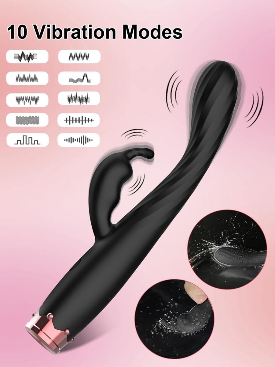 Ngón Tay Móc Cua 10 Chế Độ Rung Máy Rung Mini Cao Cấp