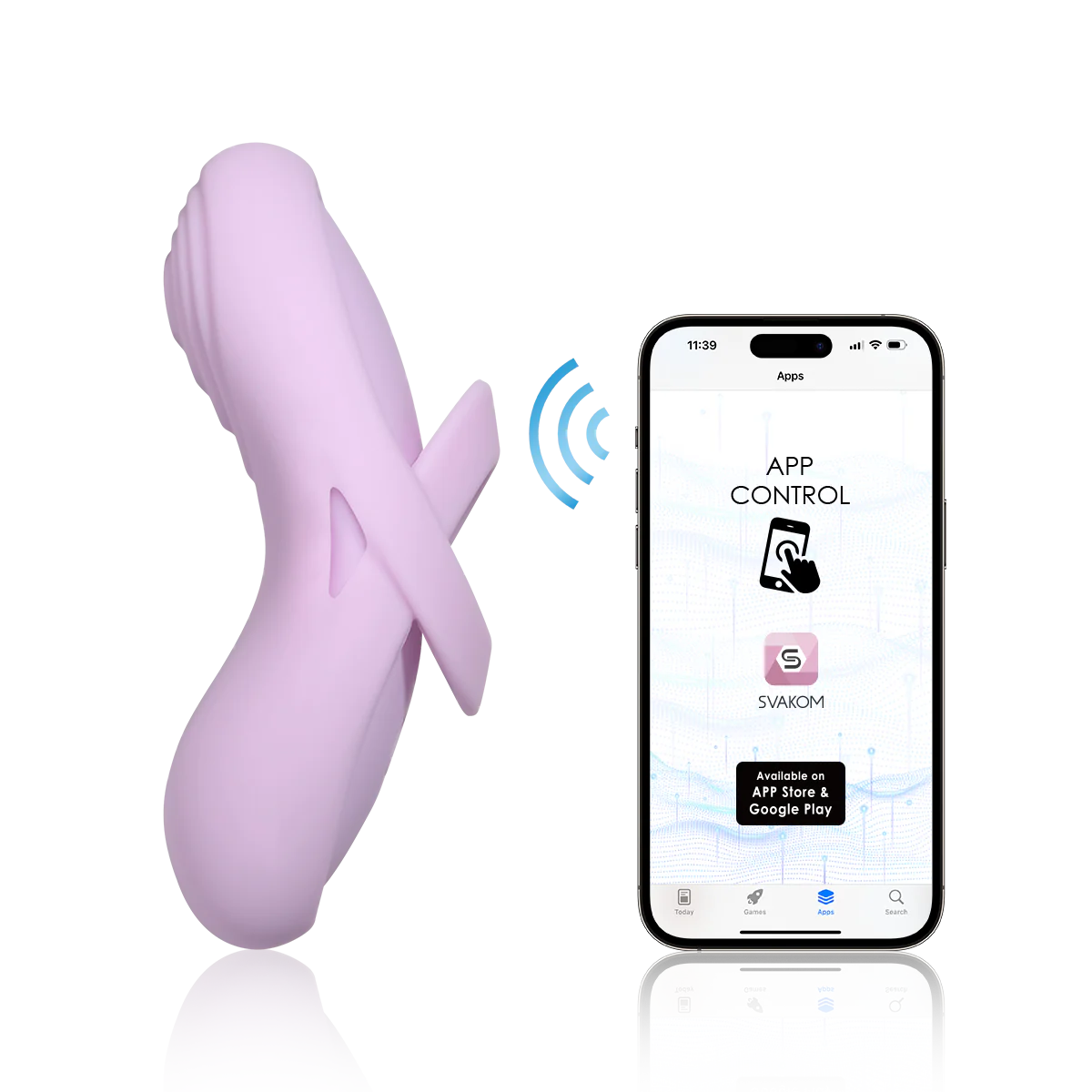 Máy rung ngón tay Svakom Echo mini kích thích mạnh Máy rung ngón tay Svakom Echo mini kích thích mạnh
