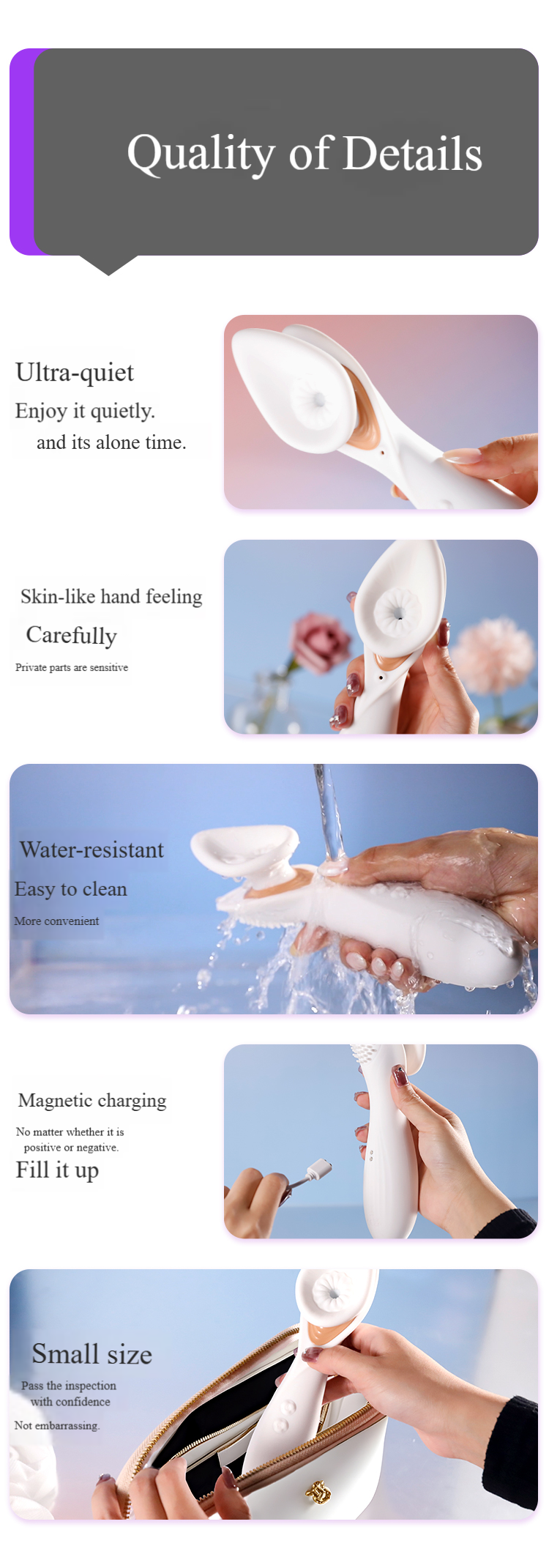 Máy Rung Yeain ScentWave Sưởi Ấm Liếm Mút Kích Thích Tột Đỉnh