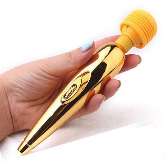 Máy massage điểm G mini mạ vàng Gold-Plated Luoge kích thích huyệt đạo 