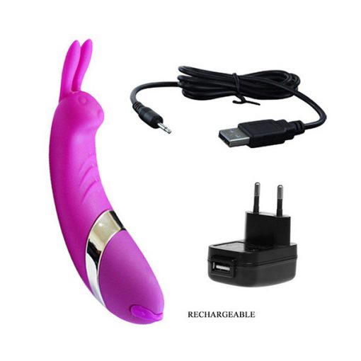 Máy massage điểm G Pretty Love Bunny tai thỏ tự sướng kích thích