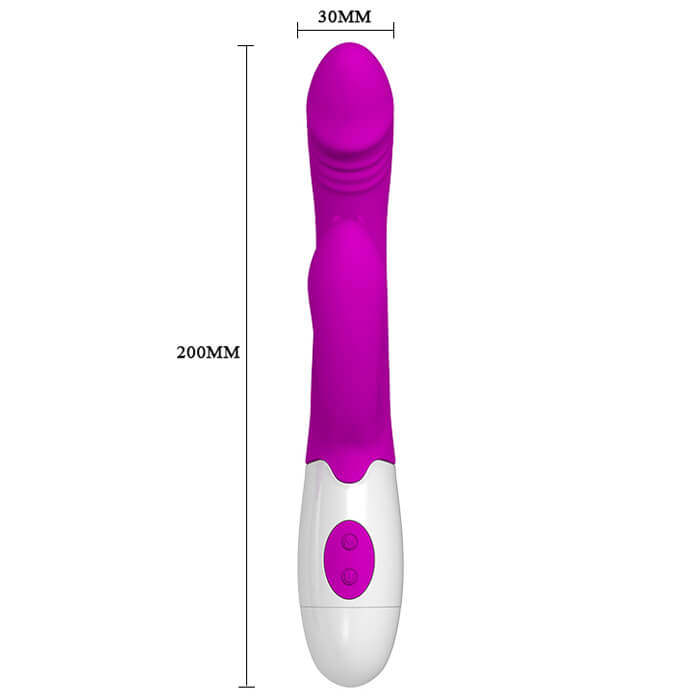 Máy massage điểm G PrettyLove Andre cao cấp, đầu cong, rung mạnh, mềm mại