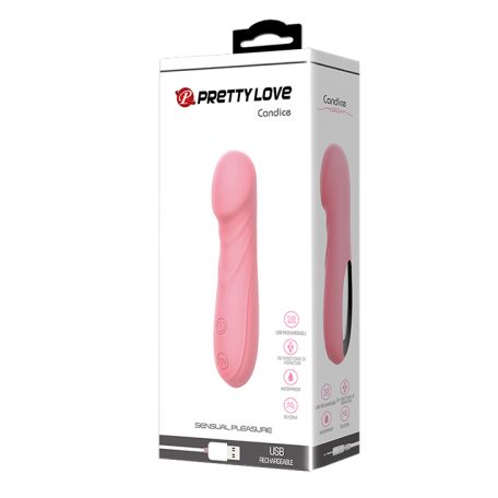 Máy massage Pretty Love Reuben Candice silicon y tế 12 chế độ rung