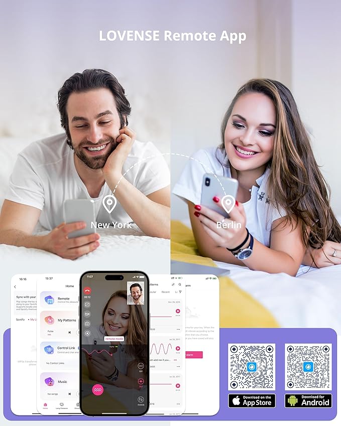 Máy Massage Lovense Hyphy 2 Đầu Kích Thích Mạnh Mẽ, App Thông Minh