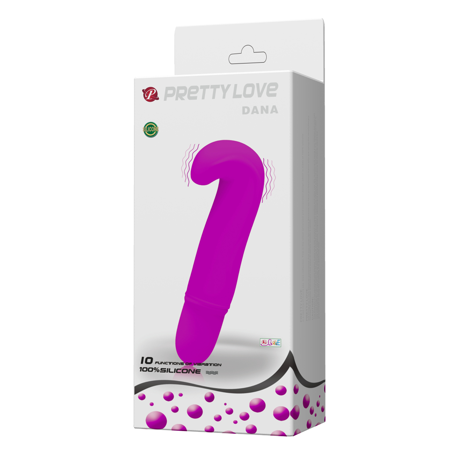 Máy mát xa điểm G Pretty Love Dana Mini 10 chế độ rung cảm giác mới lạ