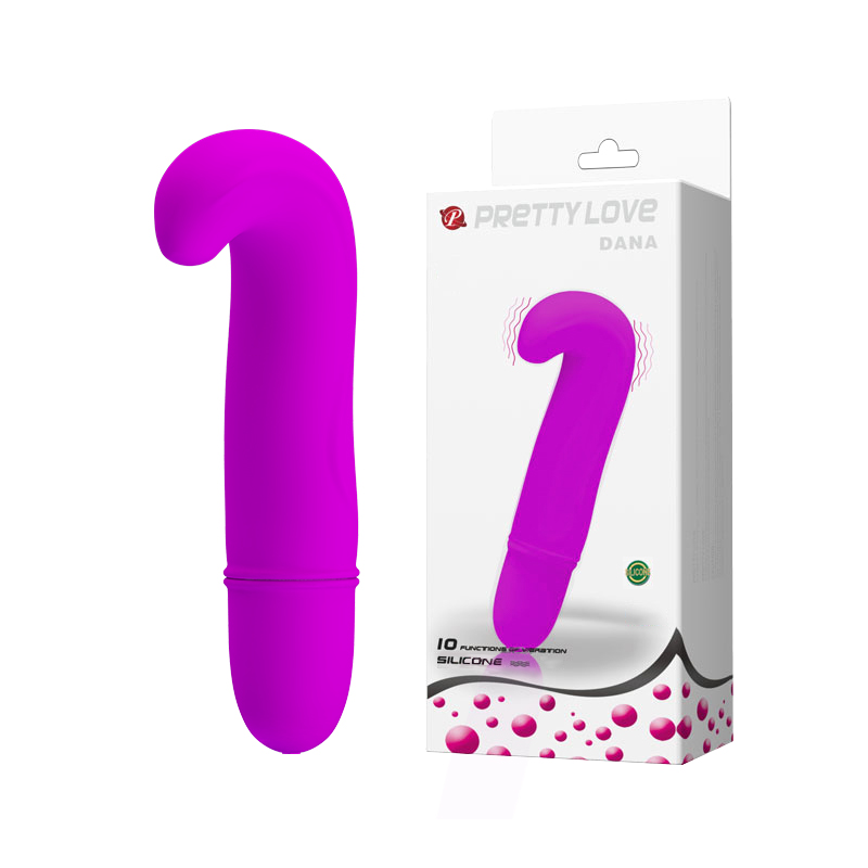 Máy mát xa điểm G Pretty Love Dana Mini 10 chế độ rung cảm giác mới lạ 