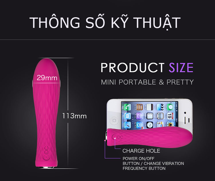 Trứng rung tình yêu Nalone Ian siêu mạnh Nhật Bản