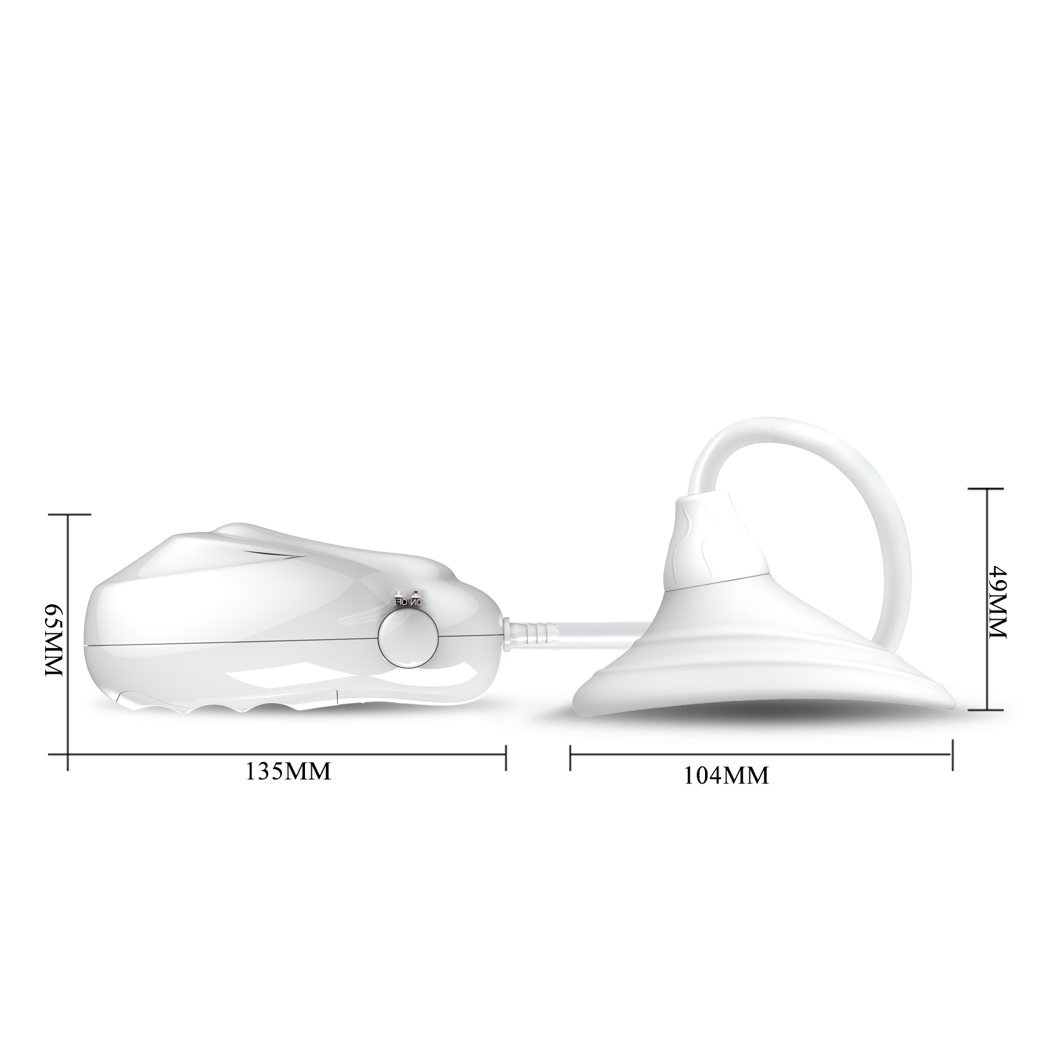 Máy bú liếm Pretty Love Suction Massage kích thích âm vật rung mạnh