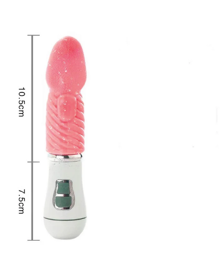Lưỡi Rung Tongue Mini Liếm Âm Đạo 10 Chế Độ Silicon An Toàn