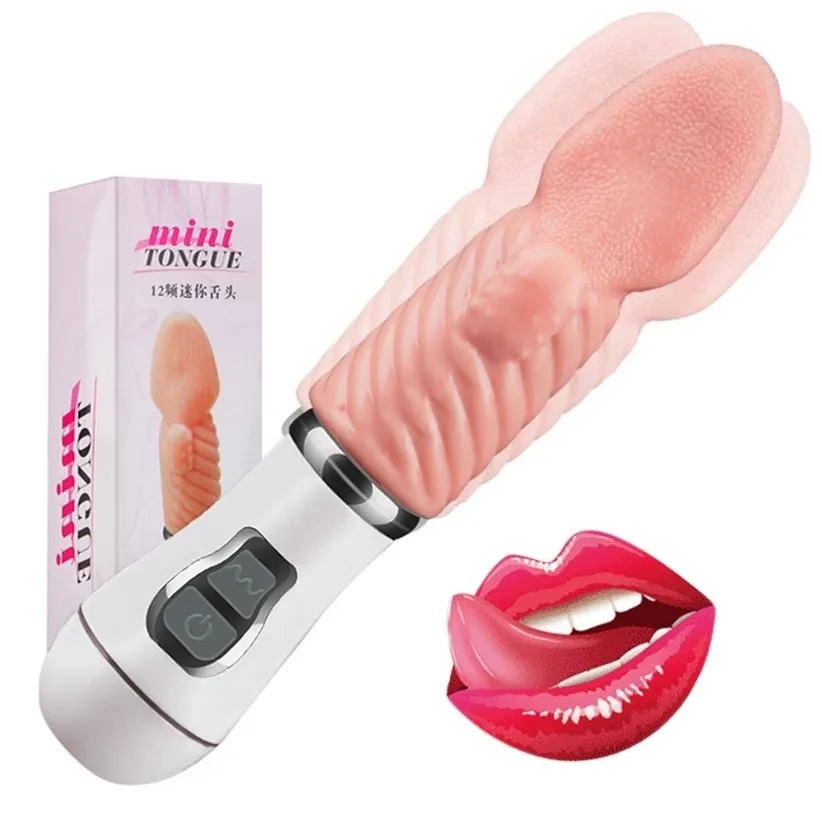 Lưỡi Rung Tongue Mini Liếm Âm Đạo 10 Chế Độ Silicon An Toàn