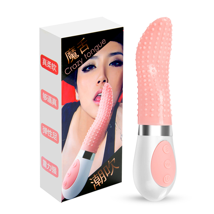 Lưỡi Rung Liếm Âm Đạo Kèm 2 Trứng Rung Kích Thích Cực Phê
